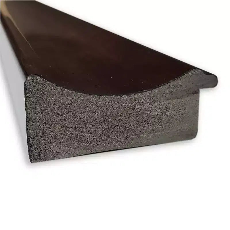 43" x 32" Non-Beveled Wall Mirror Coffee Bean Brown -: Modern Rectangular, Wall Mount
