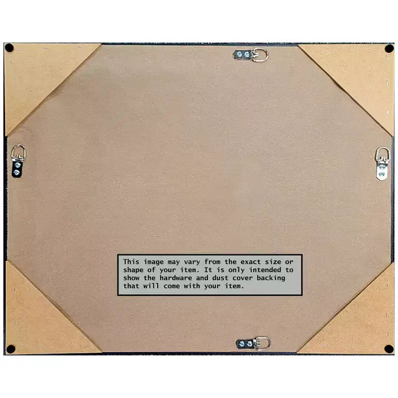 43" x 32" Non-Beveled Wall Mirror Coffee Bean Brown -: Modern Rectangular, Wall Mount
