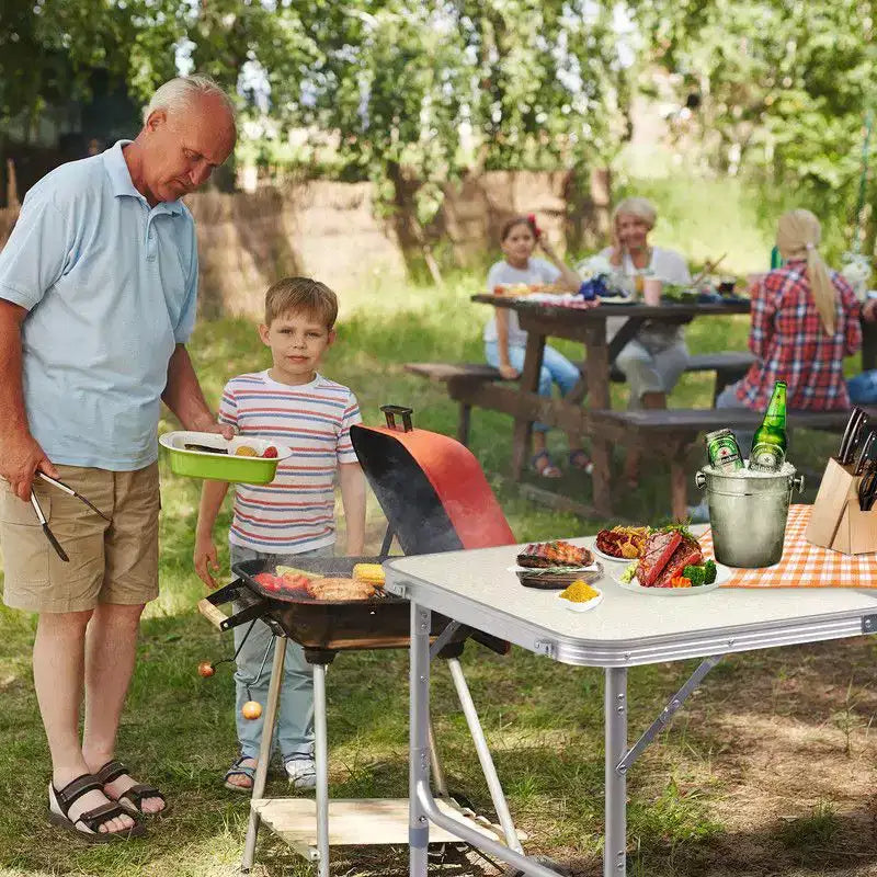 Rectangular Portable Folding Table
