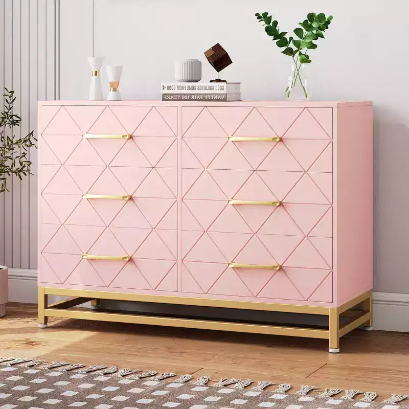 6 Drawers Storage Dresser for Bedroom, Living Room, Hallway