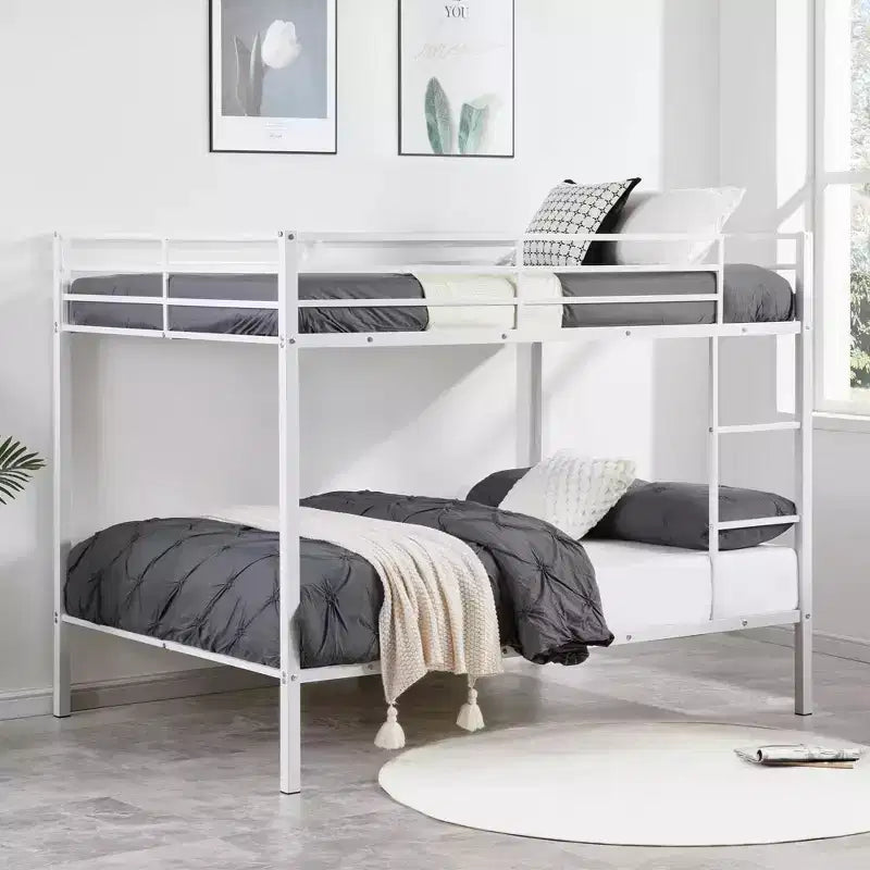 Full Over Full Bunk Bed with Ladder
