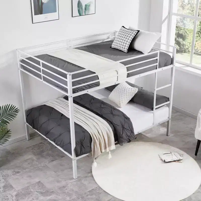 Full Over Full Bunk Bed with Ladder