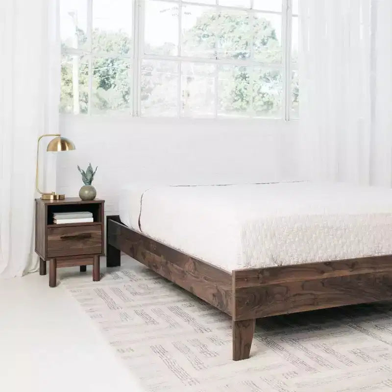 Platform Bed Mocha
