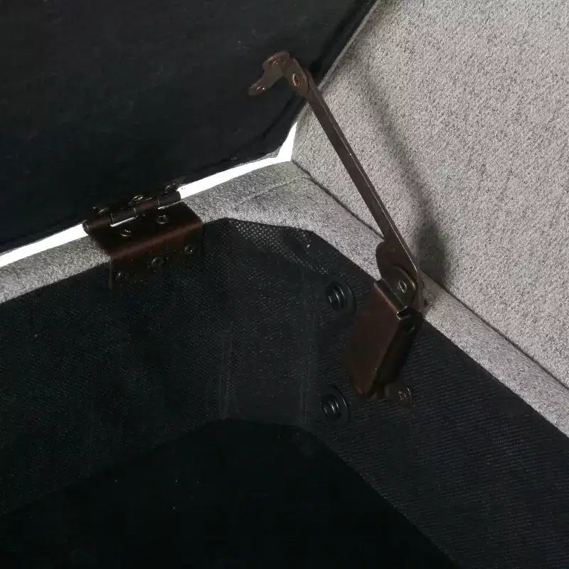 Modern Storage Bench with Wood Legs