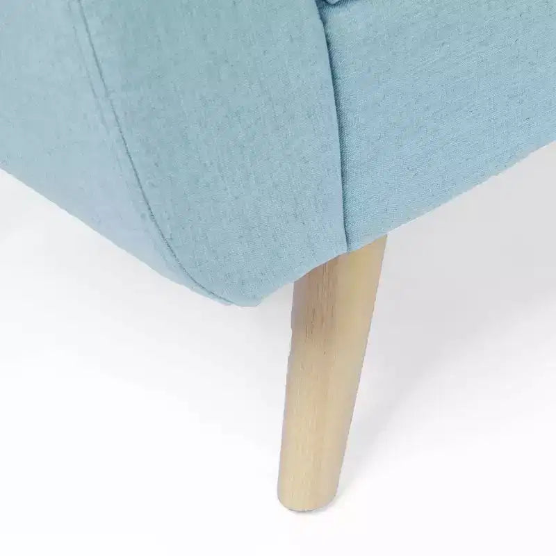 Modern Storage Bench with Wood Legs