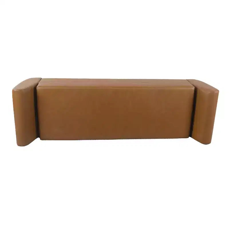 Modern Storage Bench with Wood Legs