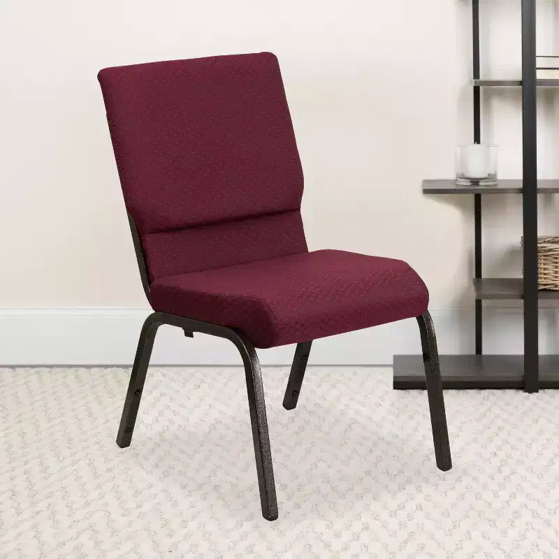Pack 18.5''W Stacking Church Chair