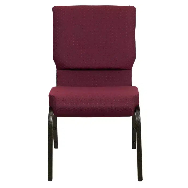Pack 18.5''W Stacking Church Chair