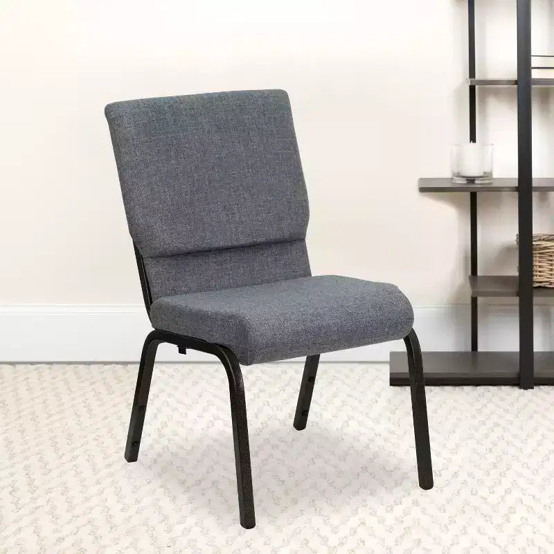 Pack 18.5''W Stacking Church Chair