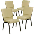 Pack 18.5''W Stacking Church Chair