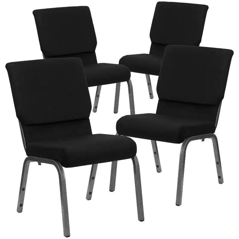 Pack 18.5''W Stacking Church Chair