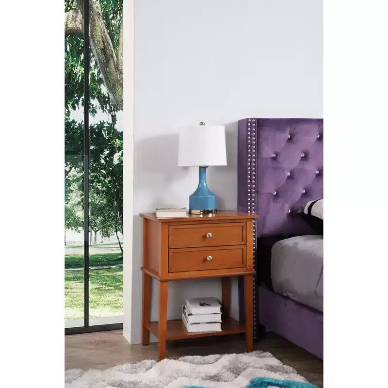 2-Drawer Nightstand (28 in. H x 22 in. W x 16 in. D)