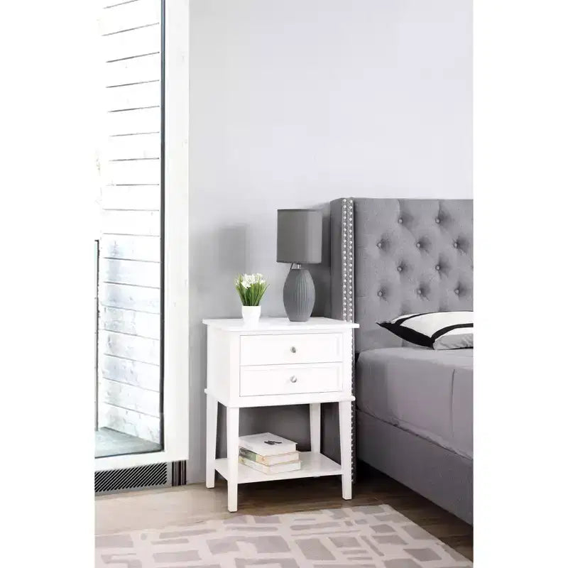 2-Drawer Nightstand (28 in. H x 22 in. W x 16 in. D)