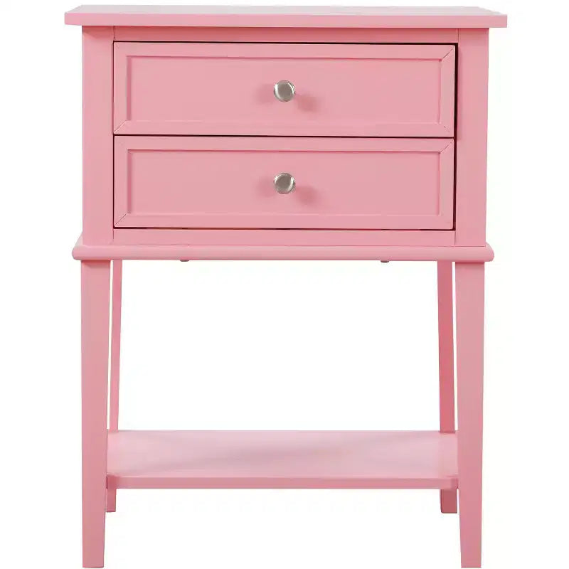 2-Drawer Nightstand (28 in. H x 22 in. W x 16 in. D)